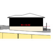 Efisiensi Tinggi Modular House Prefab Villa 0.75mm / 0.95mm / 1.15mm Rangka Baja