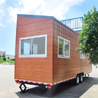 Factory Direcet Prefab Tiny Homes On Wheels Trailer House Orlando Ready to ship for Airbnb