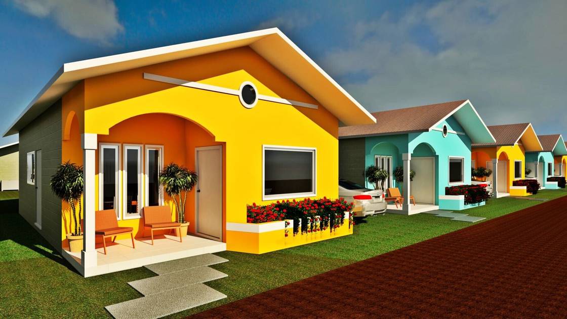 Desain Profesional Rumah Prefab Bungalow Rumah Kit rumah baja Modern Kecil