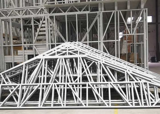 CE Certification Luxury Prefab House Modular Home With Light Stee Frame House Kits