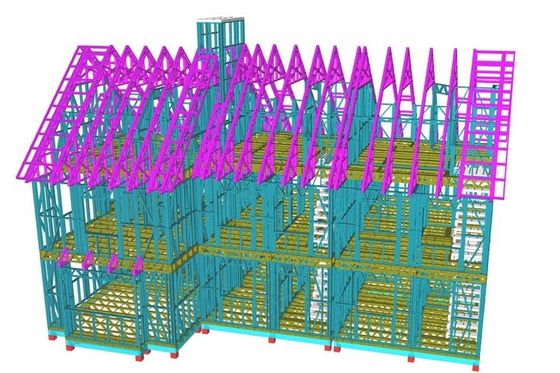 AS/US Prefabricated Apartment Buildings / Living Or Office Supply Buildings