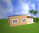 Australian Portable light steel Granny Flats Inexpensive Modular Homes / Prefab Small Houses