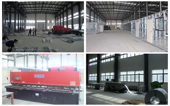 Small Family Steel Frame Prefab Bungalow Homes /Foldable House Granny Flat