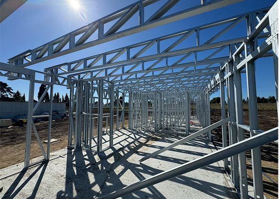 Fast Construction Prefabricated Steel Structure Single Family Home Bungalow House