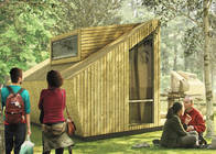 China Supplier Modern Prefab Light Steel Small Resort Holiday Garden Studio Cabin