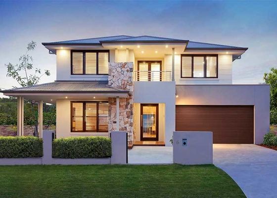 Bangunan Kerangka Ruang Baja Ringan Untuk Konstruksi Baja Ringan Rumah Modular
