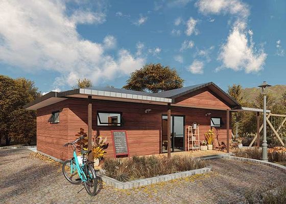 AS/US Kerangka Baja Ringan Rumah Mobil Prefab Rumah Kit Panel Kit Rumah