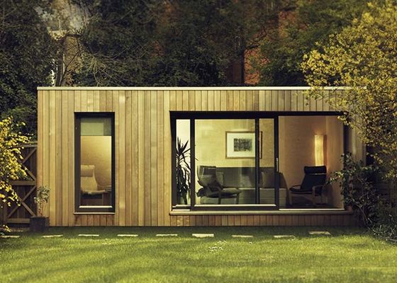 Studio Taman Prefabrikasi Berkualitas Tinggi Frame Baja Ringan Dengan Desain Teknikal