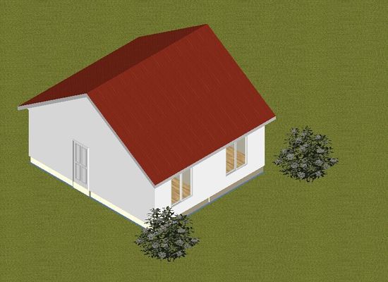 Modernisasi Mutifungsi Rumah Prefabrikasi Struktur Baja Ringan Perumahan Sosial