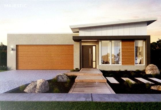 Personalisasi Struktur Baja Ringan Mewah Bangalow Gaya Rumah Isolasi PU