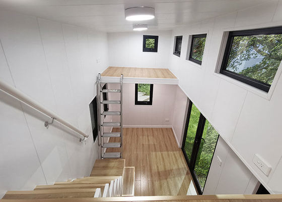Wheeled Light Steel Prefab Tiny House