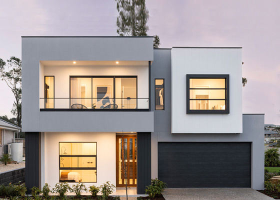 Rumah Prefab Dengan Sistem Kerangka Baja Gauge Ringan AS/NZS Townhouse