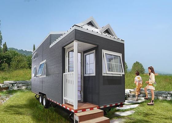 Modular Prefab Ringan Baja Rumah Kecil Pada Roda: Desain Inovatif Dengan NAS / AS