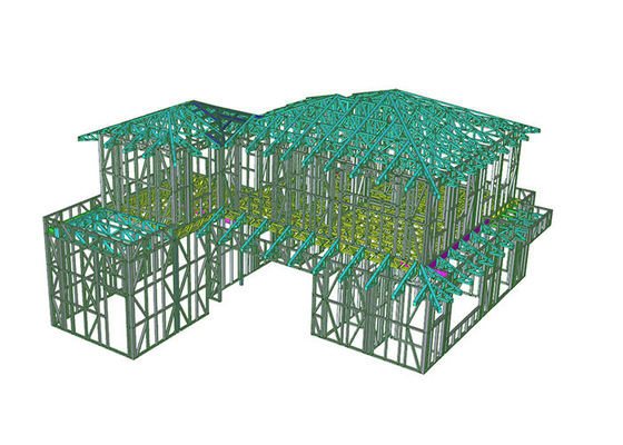 Light Steel Frame Prefab Villa & Modular Home Kits For Uruguay | Durable & Customizable