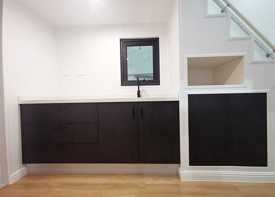 AS/NZS Certified Light Steel Prefab Tiny Home On Wheels | Mobile House With Side Box