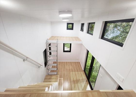 Affordable Tiny Homes On Wheels With Light Steel Frame Prefab Cabins With AS/US