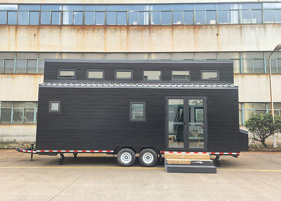 Sertifikasi ICC-ES Rumah Kecil Modular Prefabrikasi Cider Box Motorhome