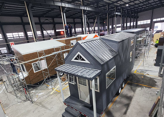 Rumah Tiny Standar Australia China Prefabrikasi Siap Kirim