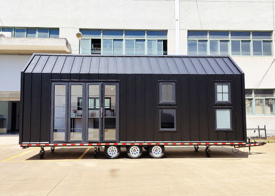 US/AS Modular Home Prefab Tiny House Kit Dengan Trailer Untuk Camping/ Resort