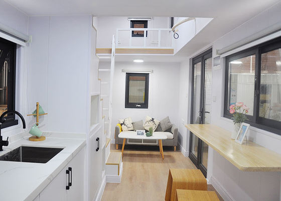 Rumah Ringan Modern Dengan Dapur Dan Kamar Mandi Rumah Ringan Prefab Ringan Di Roda