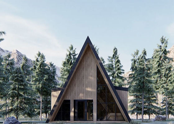 Custom Fast Hotel Prefabricated Kabin Frame Dengan Struktur Baja