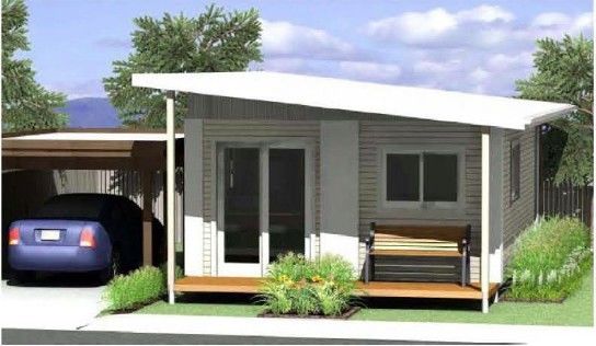 Rumah Prefab Ringan Baja Australia Apartemen Nenek Bangunan Cepat Rumah Modern