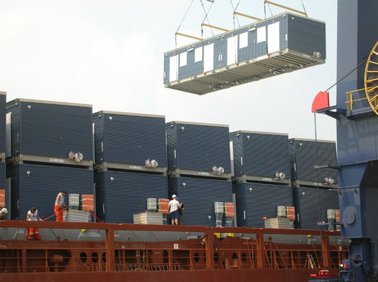 Rumah Modular Modern Pilihan Ekonomi dengan Kit Rumah Panel dengan Permukaan Akhir