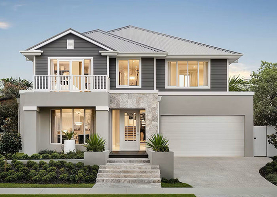 Rumah Prefabrikasi Terlaris Kerangka Baja Ringan Prefab Villa House Kit