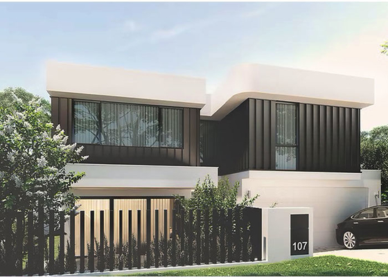 Rumah Modular Australia Rumah Rangka Baja Rumah Prefab Villa Dibangun Sesuai Standar Australia
