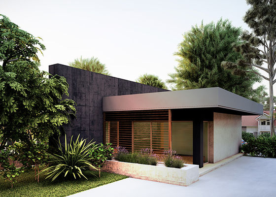 Rumah Modular Struktur Baja Pra-Bangun - Kerangka Baja Gauge Ringan Lanjutan
