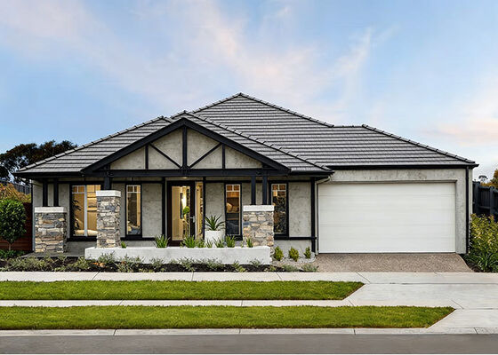 Rumah Prefabrikasi Standar Inggris Modular & Kit Rumah Rangka Baja Ringan