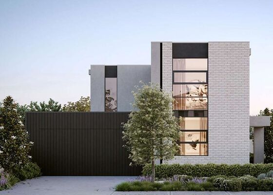 US/AS Standard Single Family Home Prefabricated House With Light Steel House