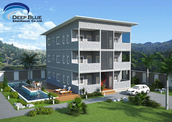 Struktur Rangka Baja Ringan Apartemen Asrama SOHO Prefab | Bangunan Kustom Dijual