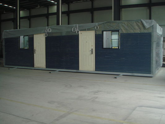 Rumah Modular Prefab Ringan Prefab Rumah Baja Ringan Fireproof Granny Flat
