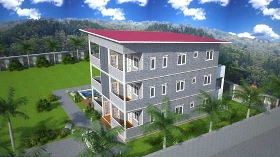AS/US Bangunan Apartemen Prefabrikasi / Bangunan Perumahan atau Kantor