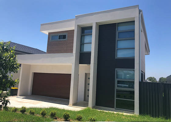 Cold Formed Steel Frame Prefab Villa Light Gauge Steel Bangunan Modern Untuk Hidup