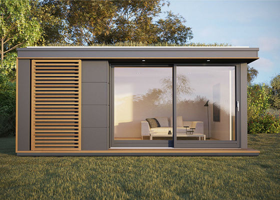 AS/NZS Standar Prefab Ringan Baja Taman/Yard Studio Nenek Rumah Lantai Rumah Liburan Rumah Modular