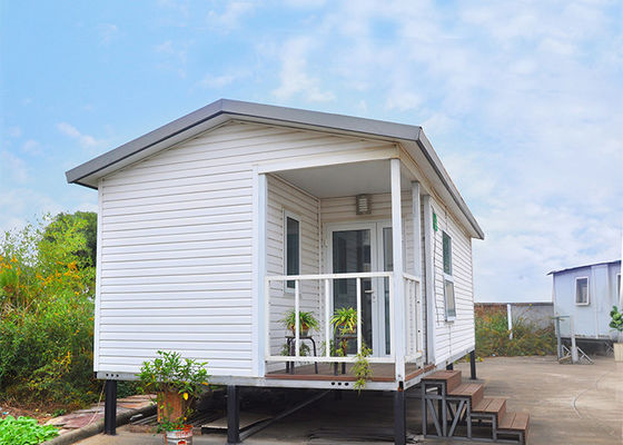 Rumah Modular Prefab Rumah Prefabrikasi Rumah Taman Modular Putih Flat Nenek