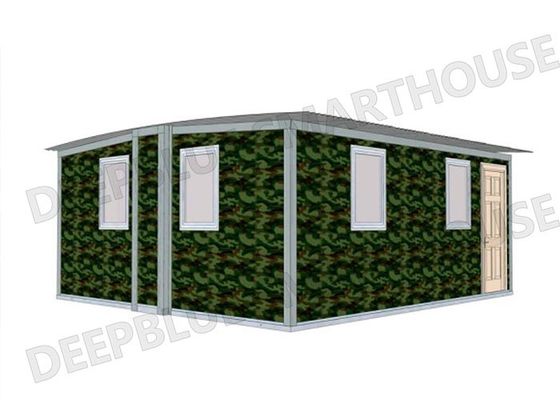Metal Isolation House Mobile Field Housel In Quick Assemble White Color Low Cost Prefab House