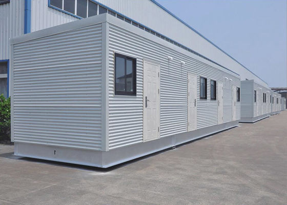 Rumah Prefab Modular Baja Ringan Rumah Lipat Custom Kinerja Tinggi Untuk Hidup