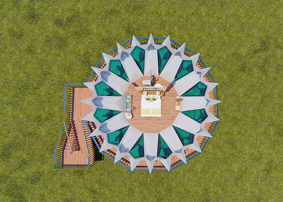 Light Steel Frame Movable Prefab Modular Home Geodesic Dome House Bungalow Kits