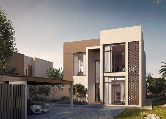 Luxury Prefab House Modern Prefab Home Kits Kerangka Baja Ringan Rumah Dubai