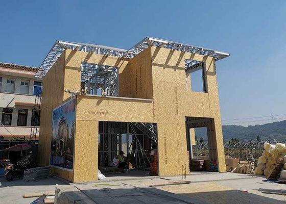 Vila Prefabrik Dupleks Mewah 3 Kamar Tidur | Rumah Dua Lantai Rangka Baja Ringan