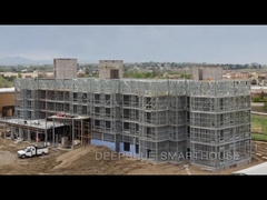 Rumah prefabrikasi ultra modern berkualitas tinggi dengan rangka baja ringan rumah prefabrikasi villa mewah