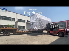 Struktur Baja Ringan Prefabrikasi Modular Rumah Di Atas Roda Dijual