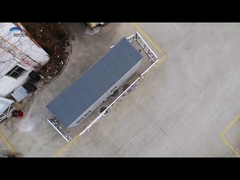 Rumah Ringan Prefabrikasi Dengan Pintu Alu.Casement AC Opsional