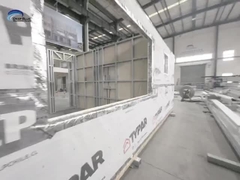 Rangka Baja Ringan Berkenan Rumah Mobil Prefab Ramah Lingkungan Rakitan Cepat