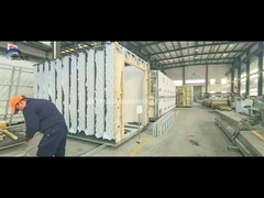 Rumah Kontainer Prefabrikasi Baja Ringan / Kit Rumah Prefabrikasi untuk Hidup