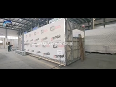 Rumah Seluler Prefabrikasi Putih Ramah Lingkungan / Rumah Seluler Log Baja Ringan